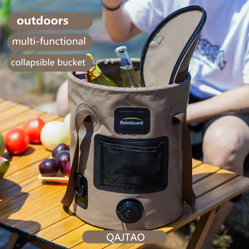 Hydration Pack Outdoor - 25L Portable Foldable Bucket Outdoor Travel