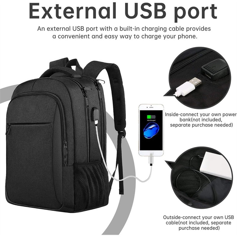 Large Travel Laptop Backpack,  - đánh giá và giá Travel Backpack Anti Theft