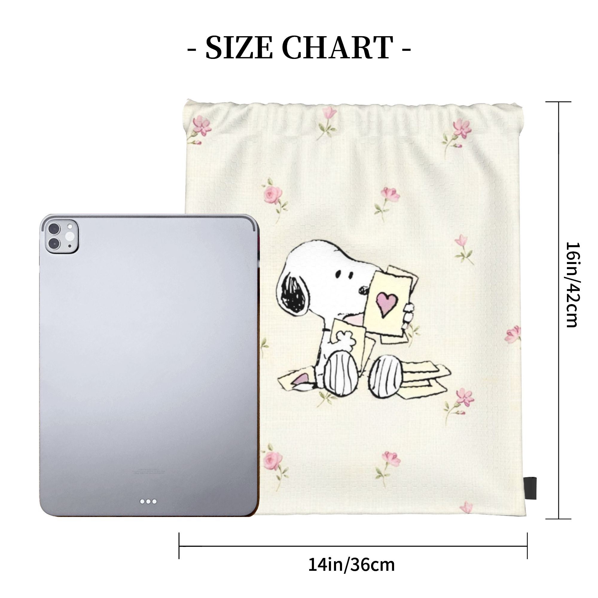 S-Snoopys Loving Gesture Backp - đánh giá và giá Drawstring Gym Bag