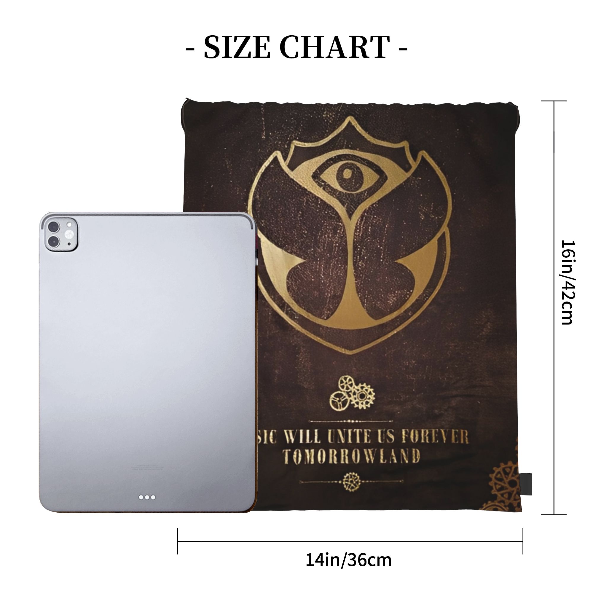 Tomorrowlands  Drawstring Bags - đánh giá và giá Drawstring Gym Bag
