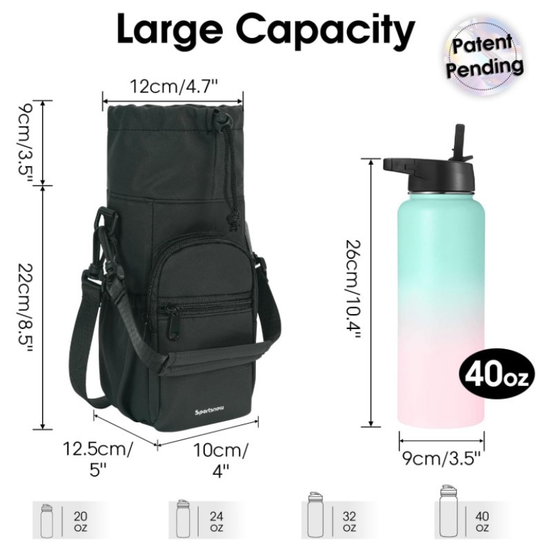Water Bottle Holder with Strap - đánh giá và giá Hydration Pack Outdoor