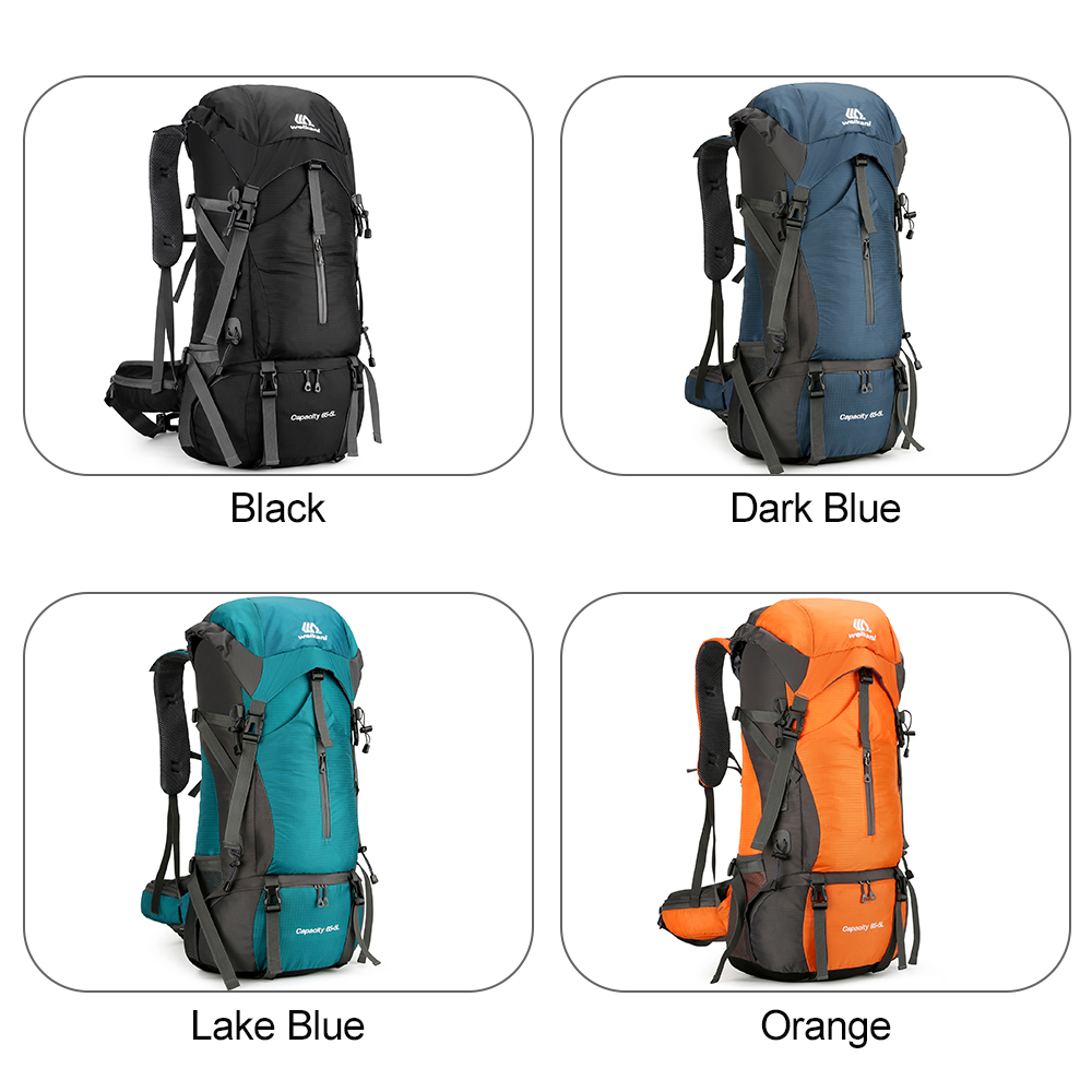 70L Travel Backpack Hiking Bac - đánh giá và giá Rain Cover Backpack