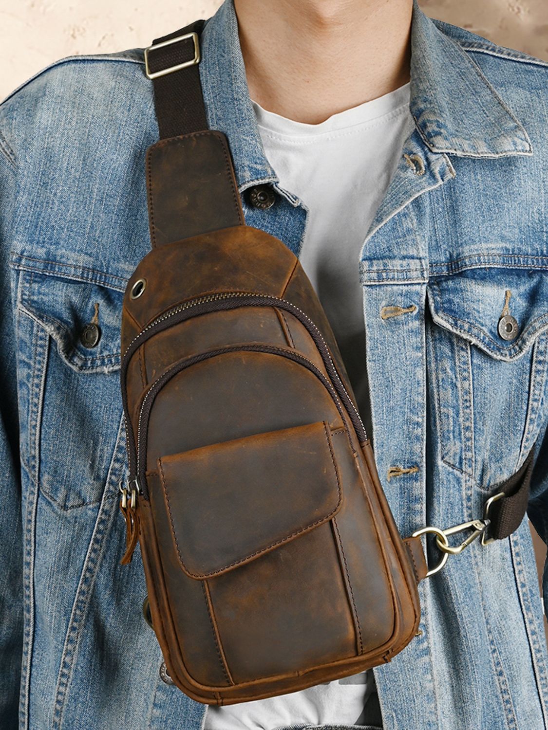Designer Luxury Multifunction  - đánh giá và giá Leather Backpack Vintage
