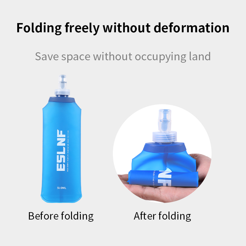 500ml Collapsible Water Bottle - đánh giá và giá Hydration Pack Outdoor