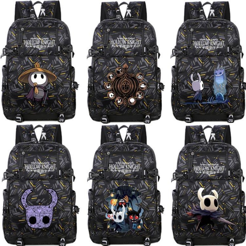 Hollow Knight Backpack Anime C - đánh giá và giá School Backpack Teen
