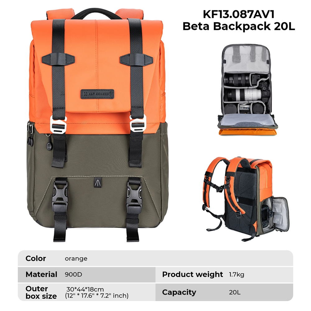 K&F CONCEPT Camera Backpack Tr - đánh giá và giá Rain Cover Backpack