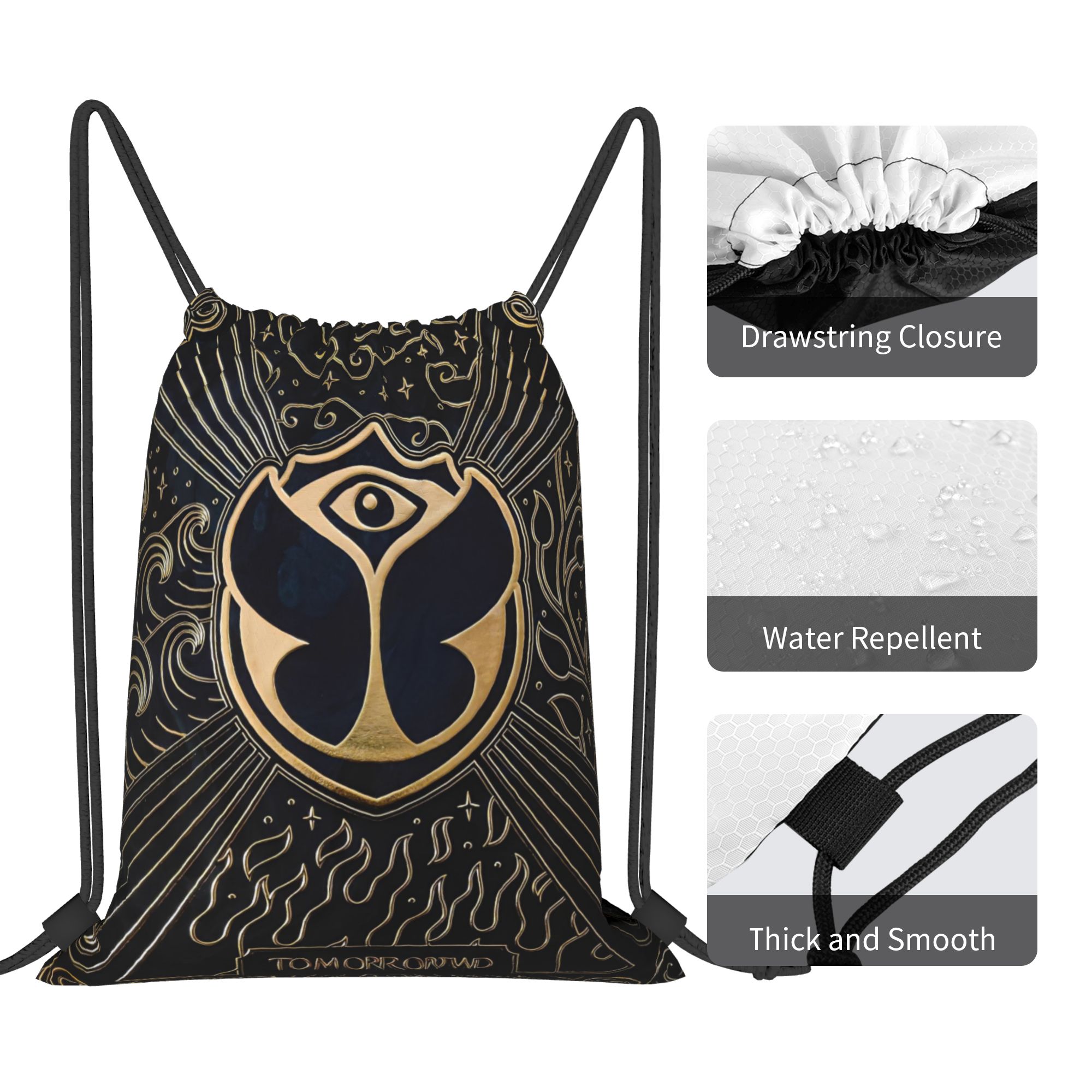 Tomorrowlands  Drawstring Back - đánh giá và giá Drawstring Gym Bag