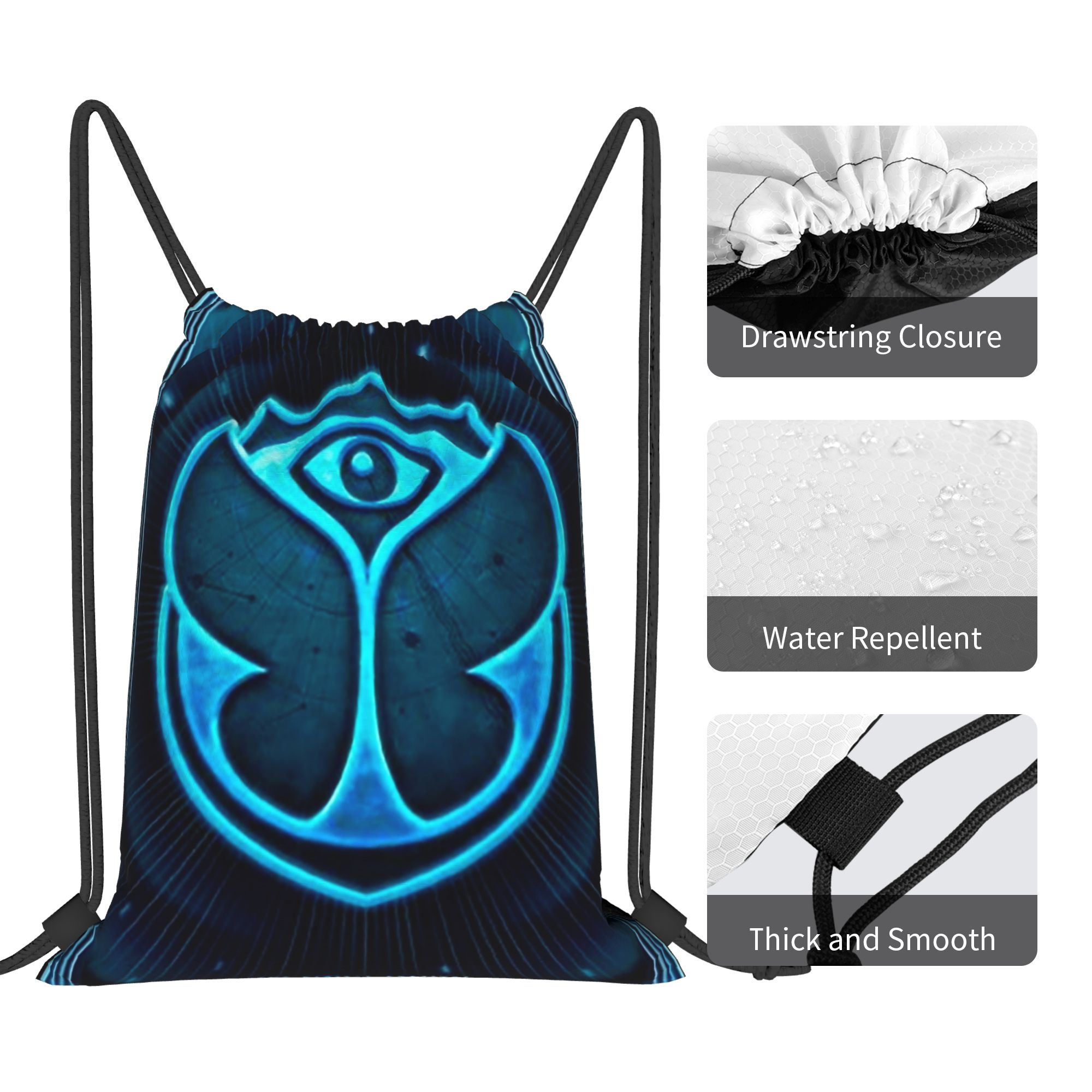Place of the World Tomorrowlan - đánh giá và giá Drawstring Gym Bag
