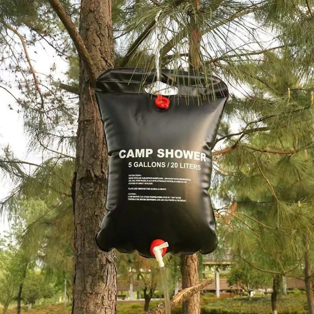 20L Portable Camping Shower Ba - đánh giá và giá Hydration Pack Outdoor