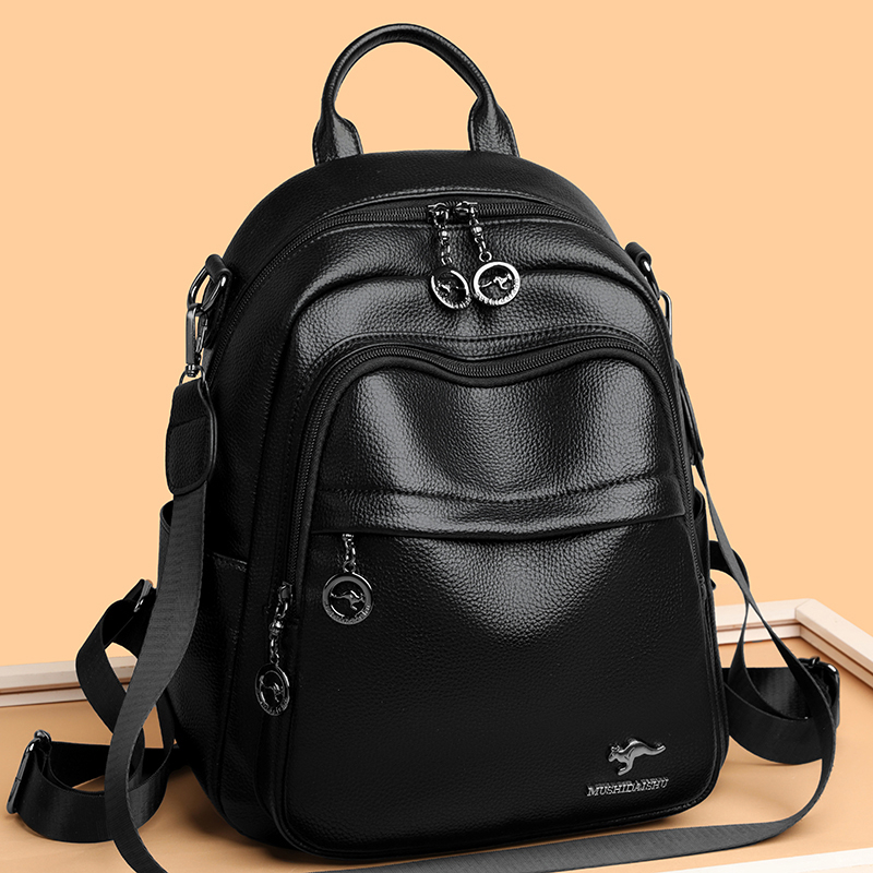 2026 Waterproof PU Leather Wom - đánh giá và giá Travel Backpack Anti Theft