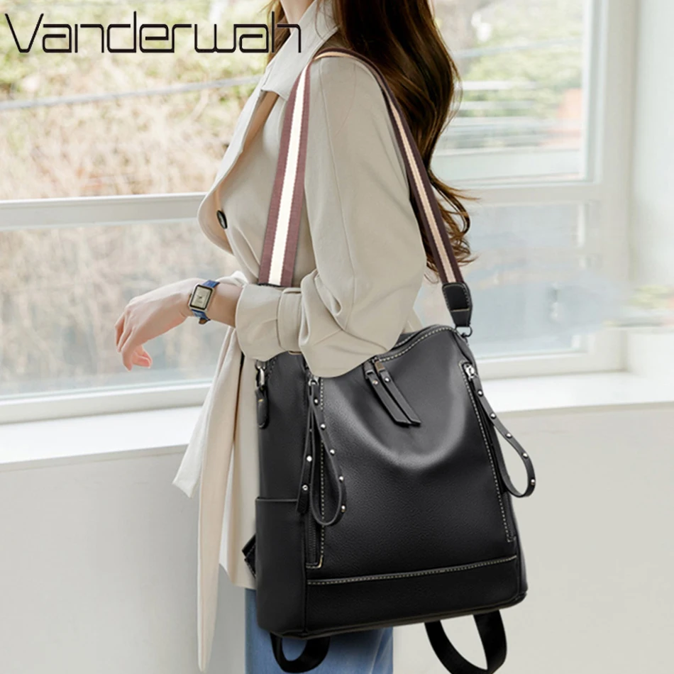Thương Hiệu Cao Cấp Ba Lô Da M - đánh giá và giá School Backpack Teen