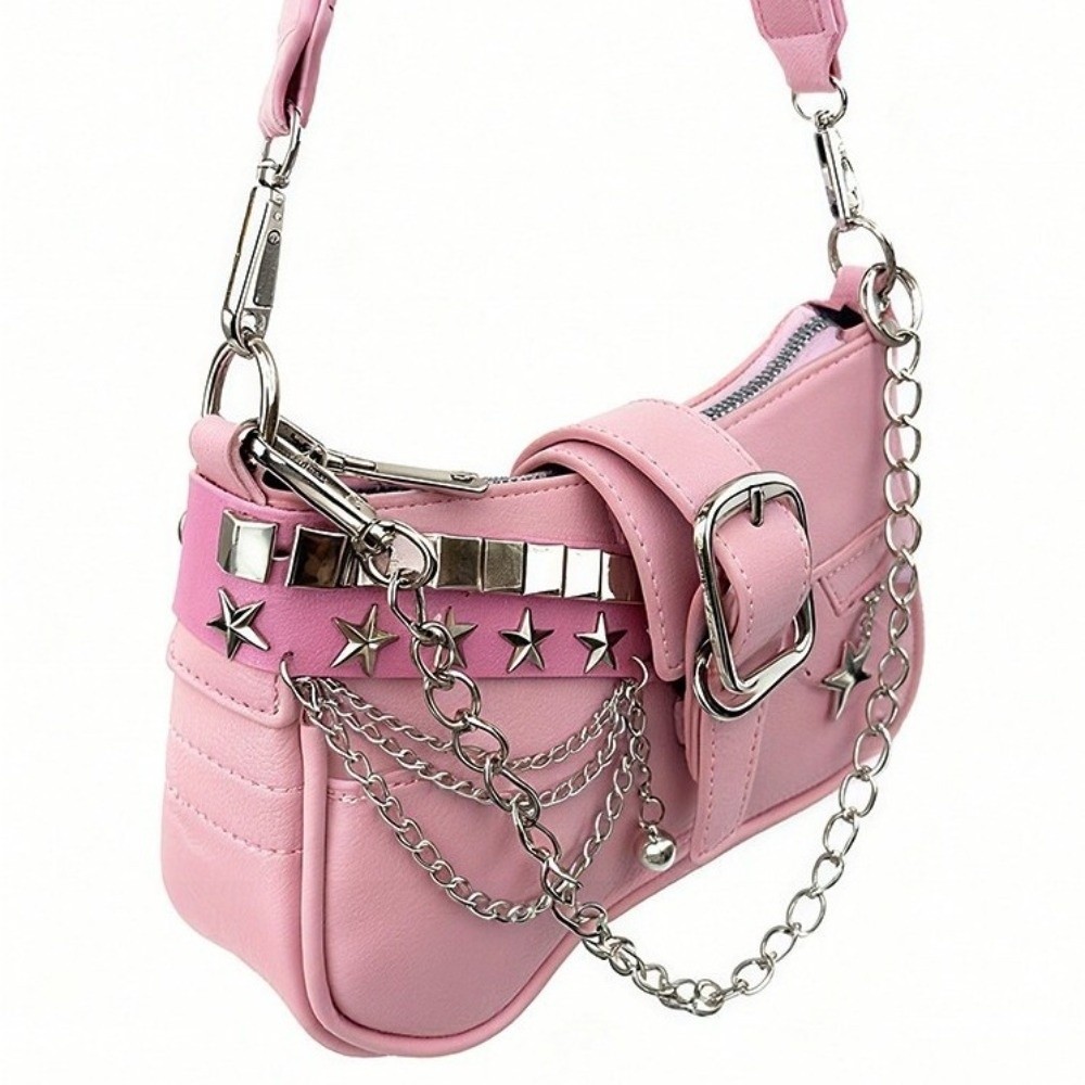 Vintage Y2K Shoulder Bag PU Le - đánh giá và giá Leather Backpack Vintage