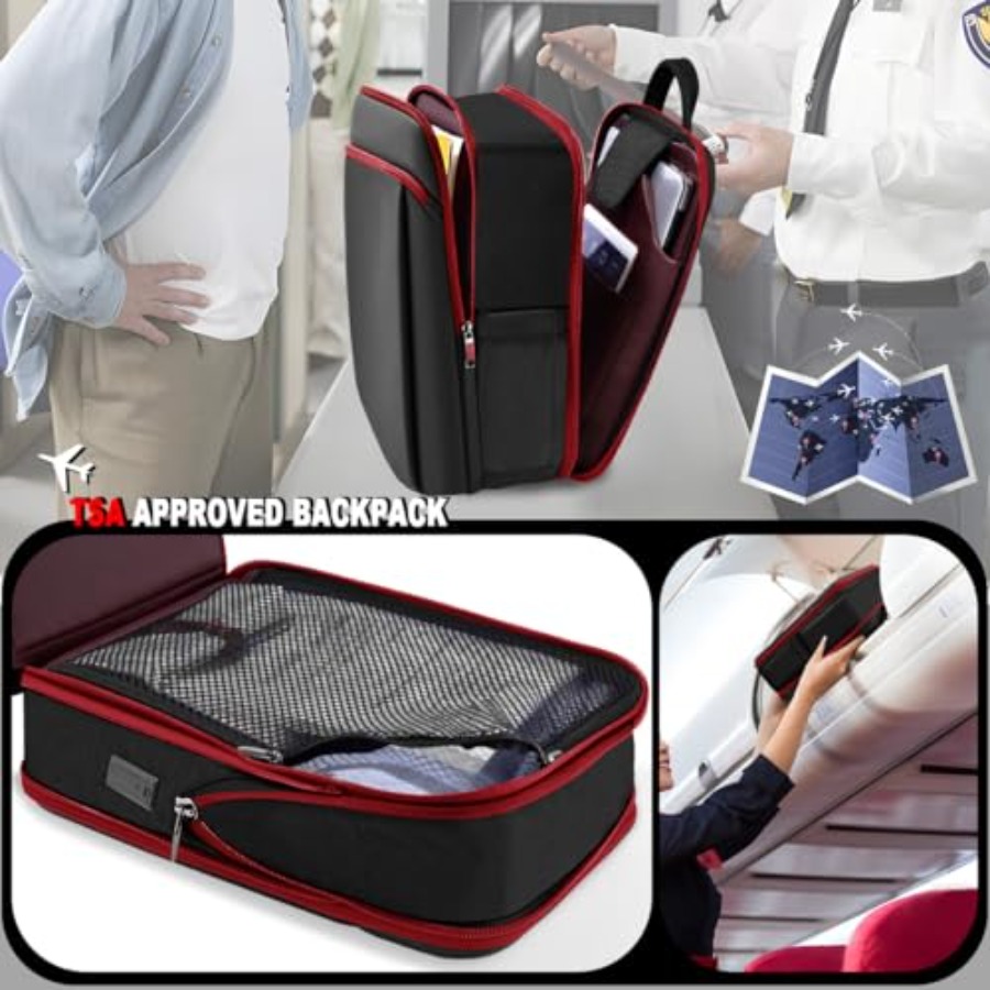 Slim and Expandable 15 15.6 16 - đánh giá và giá Travel Backpack Anti Theft