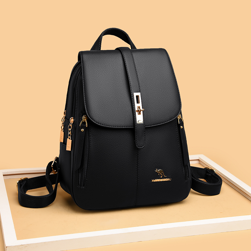 Luxury Women Leather Backpacks - đánh giá và giá Leather Backpack Vintage