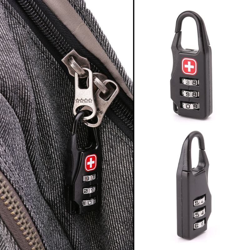 Mini Lock Outdoor small locks  - đánh giá và giá Backpack Lock Combo