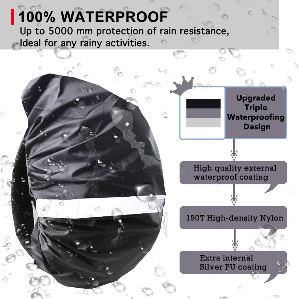 1Pcs Upgraded Waterproof Backp - đánh giá và giá Rain Cover Backpack