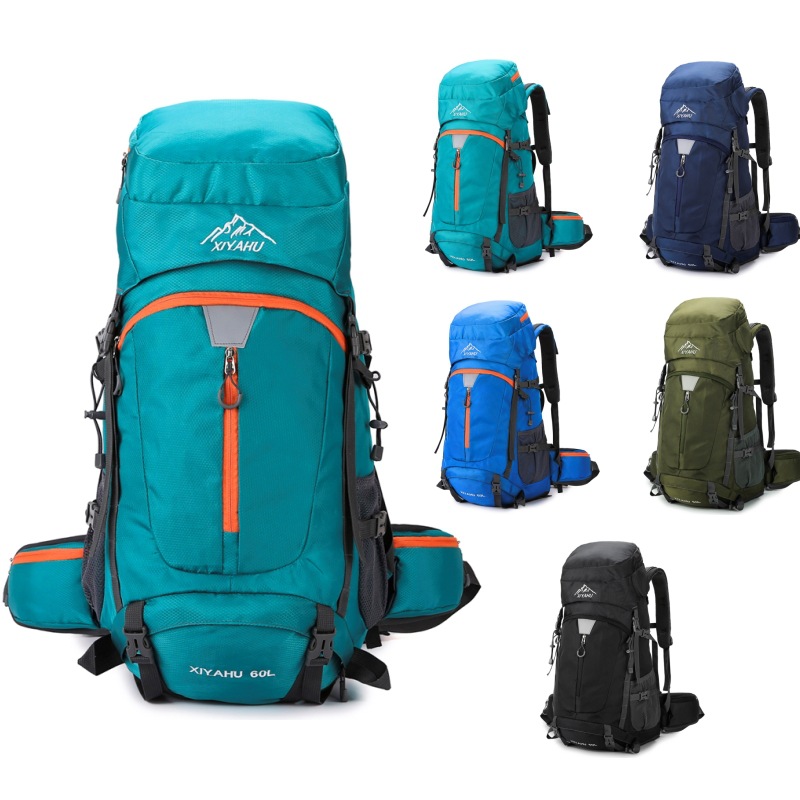 60L Camping Backpack Travel Ba - đánh giá và giá Rain Cover Backpack