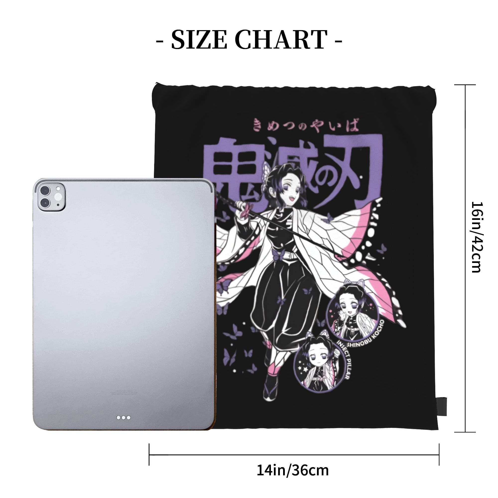 Custom Demon Slayers Drawstrin - đánh giá và giá Drawstring Gym Bag