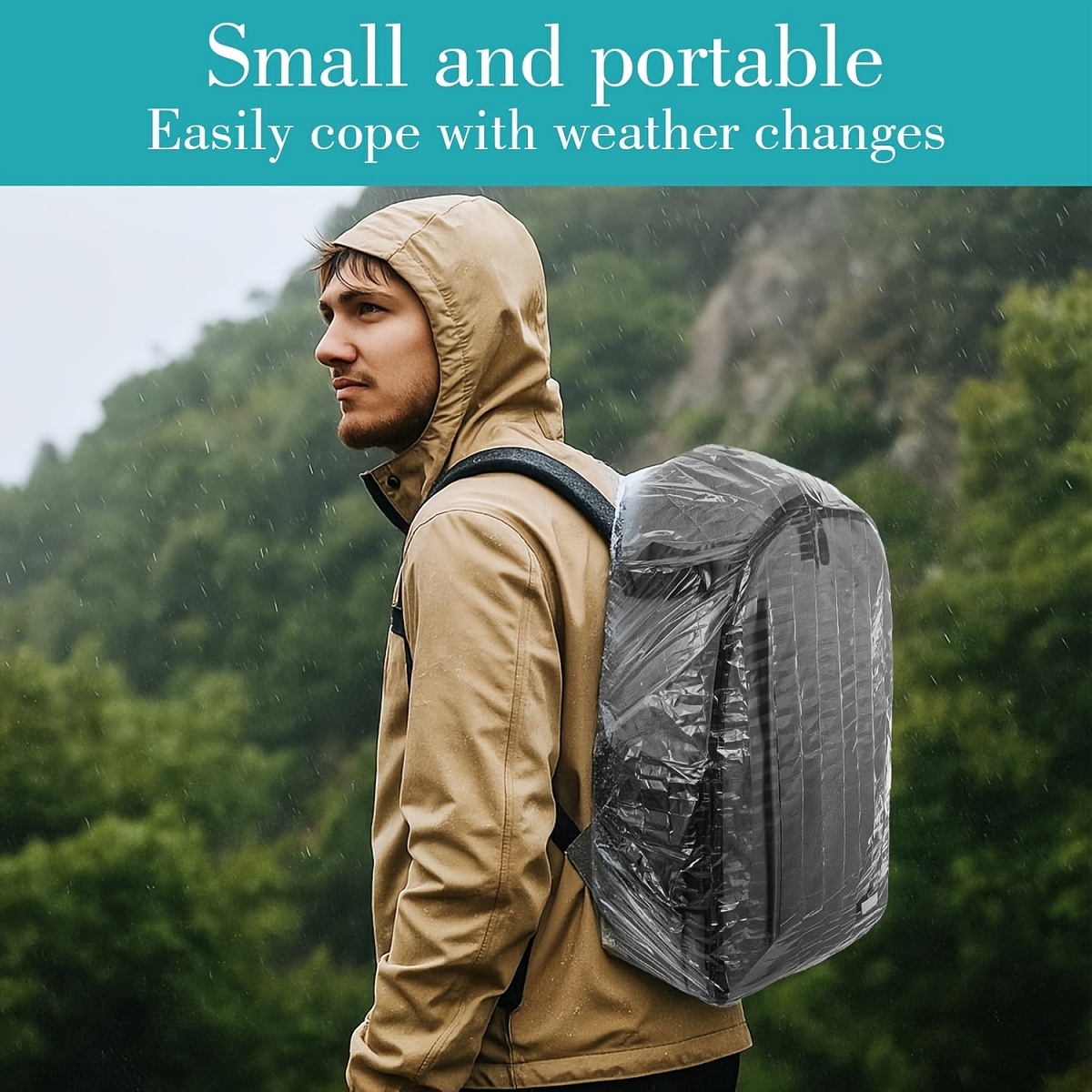 10Pcs Elastic Disposable Backp - đánh giá và giá Rain Cover Backpack