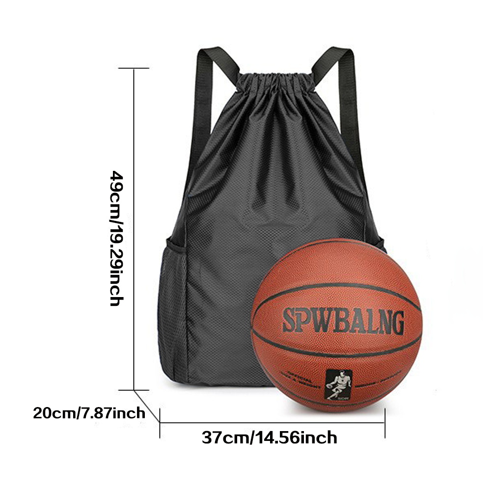 Black drawstring bag, gym back - đánh giá và giá Drawstring Gym Bag