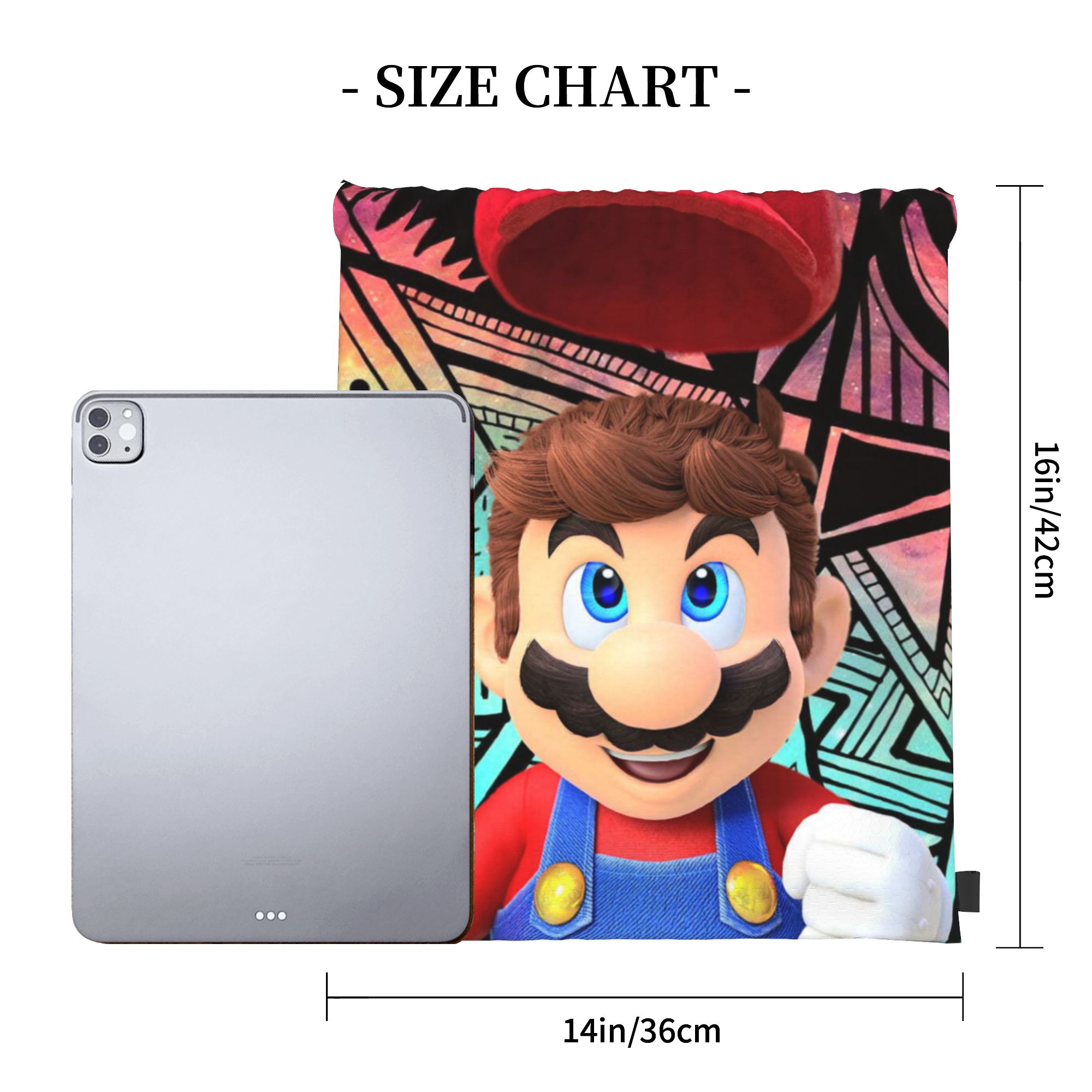 Custom M-Marioes Video Game Br - đánh giá và giá Drawstring Gym Bag