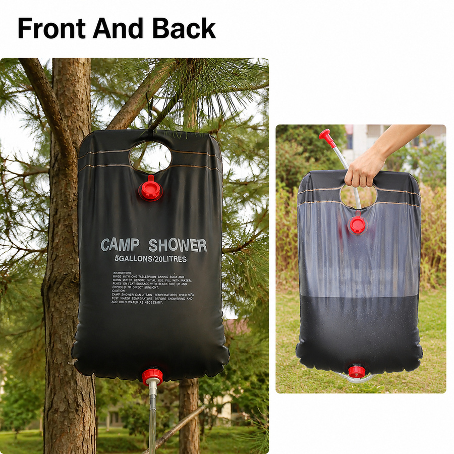 20L Solar Shower Water Bag for - đánh giá và giá Hydration Pack Outdoor