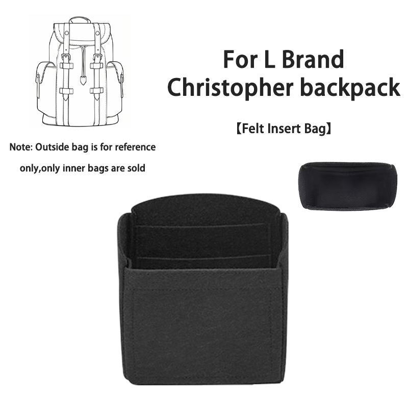 EverToner New Felt Handbag Ins - đánh giá và giá Backpack Insert Organizer