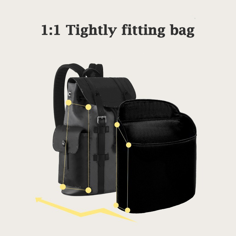 EverToner New Felt Handbag Ins - đánh giá và giá Backpack Insert Organizer
