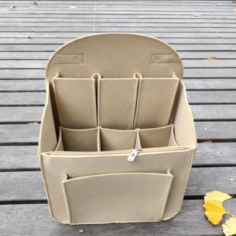 Makeup Organizer Felt Insert B - đánh giá và giá Backpack Insert Organizer
