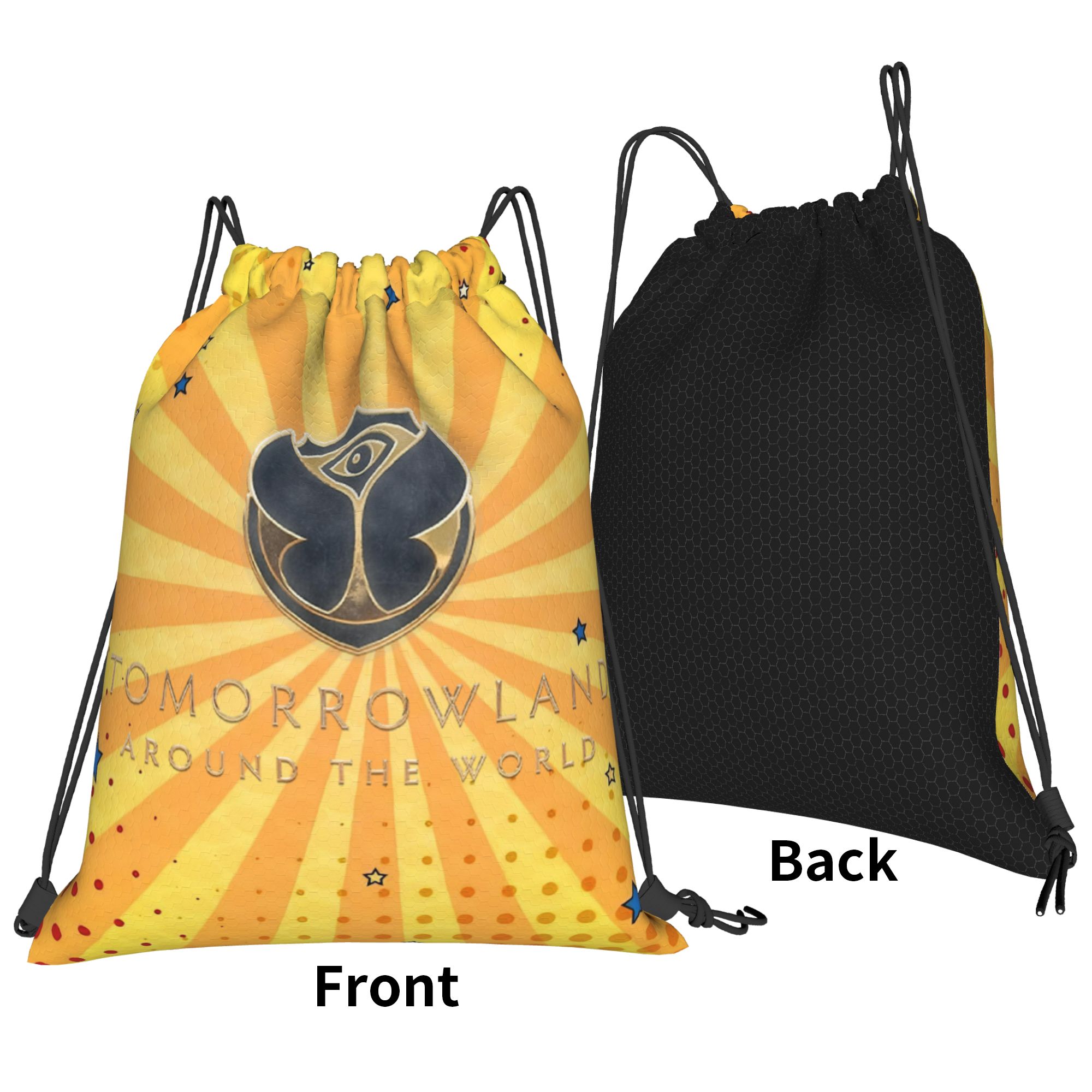 Tomorrowlands Festival Music D - đánh giá và giá Drawstring Gym Bag