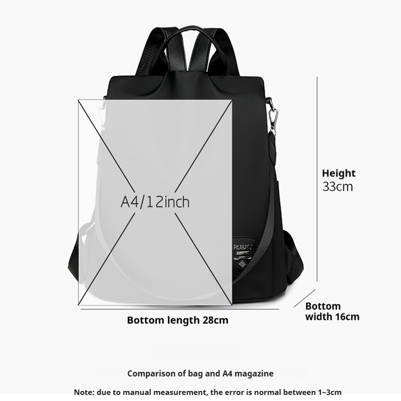 Women Anti Theft Backpack Larg - đánh giá và giá Travel Backpack Anti Theft