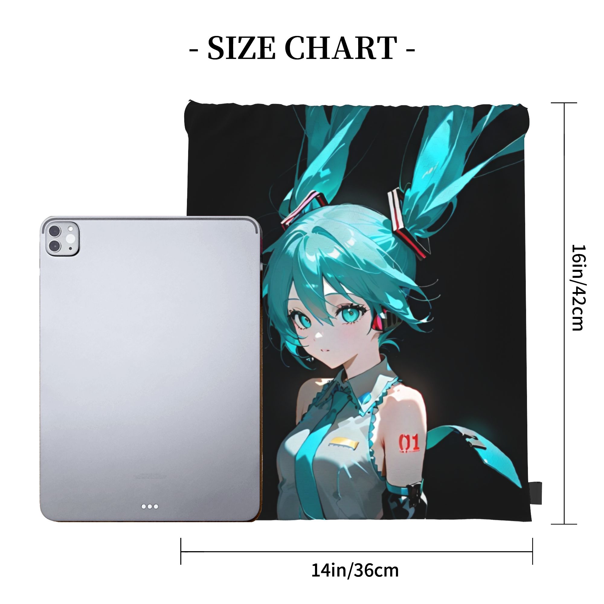 H-Hatsunes Mikus Bag Drawstrin - đánh giá và giá Drawstring Gym Bag